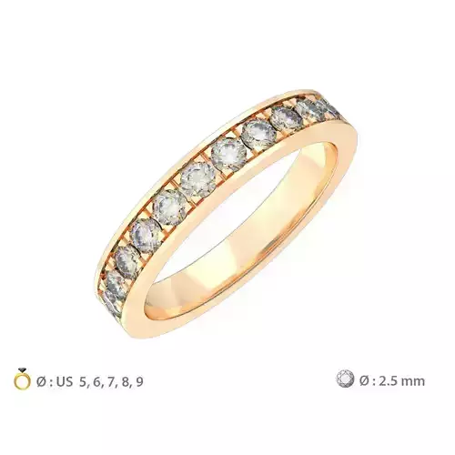 N213-1 Wedding band set