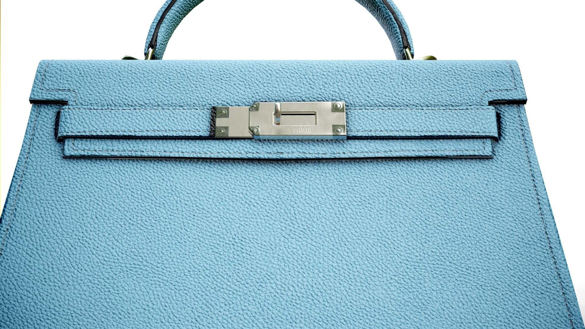 Woman Handbag Low-poly 3D model_8