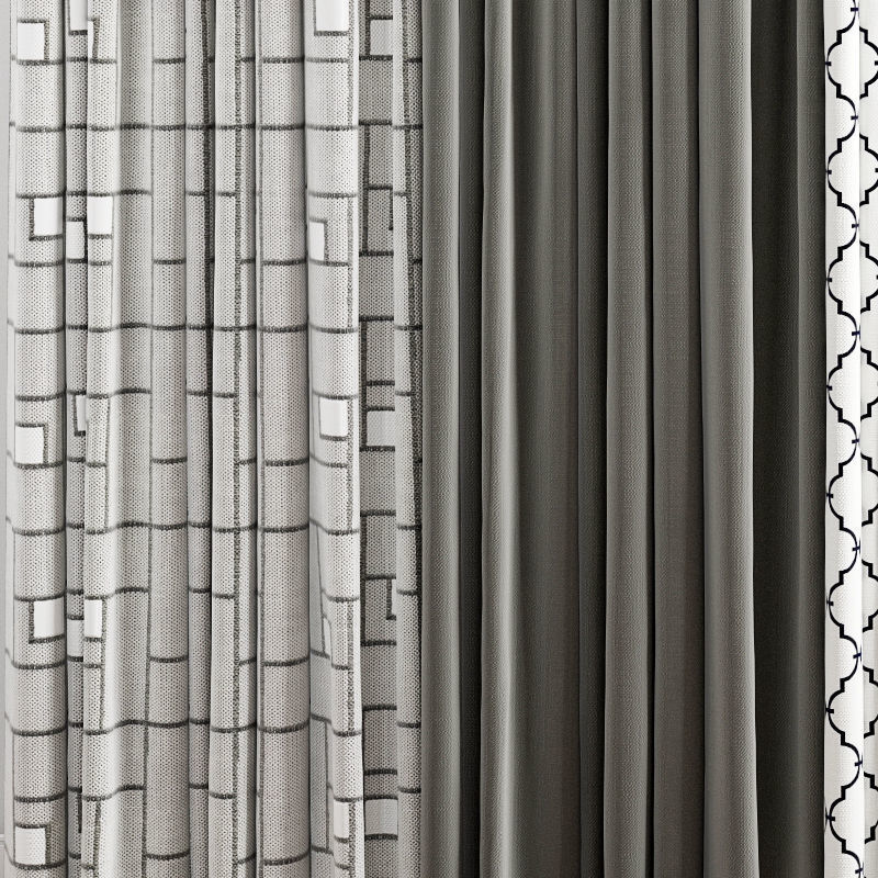 Curtain 161 3D model_1