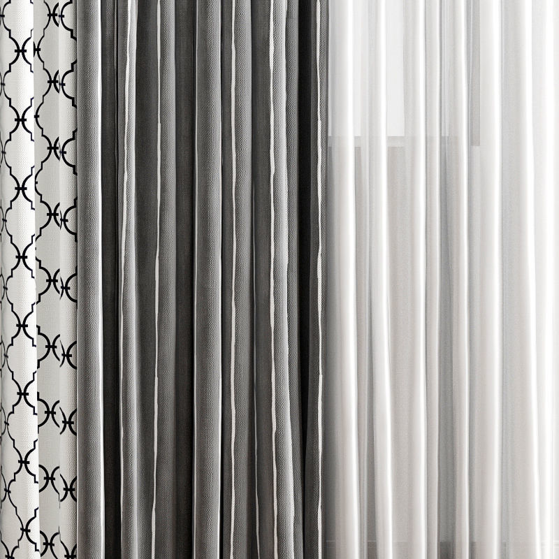 Curtain 161 3D model_6