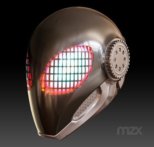 Spiderman Miles Morales 2020 wearable helmet model 3D print model