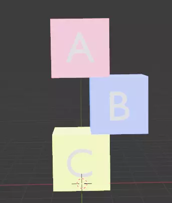 ABC block Free low-poly 3D model