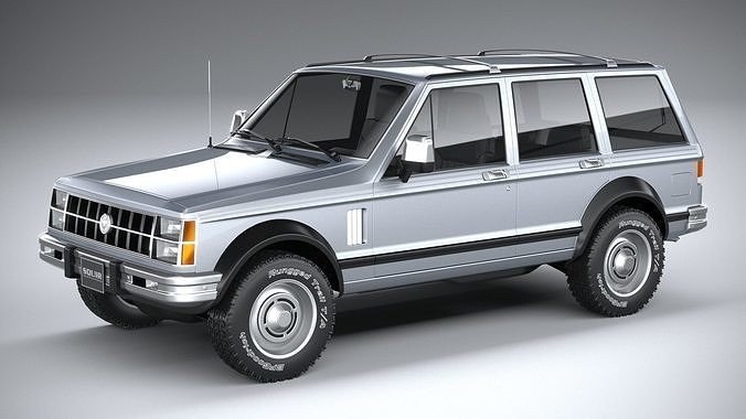 Generic Classic SUV 3D model