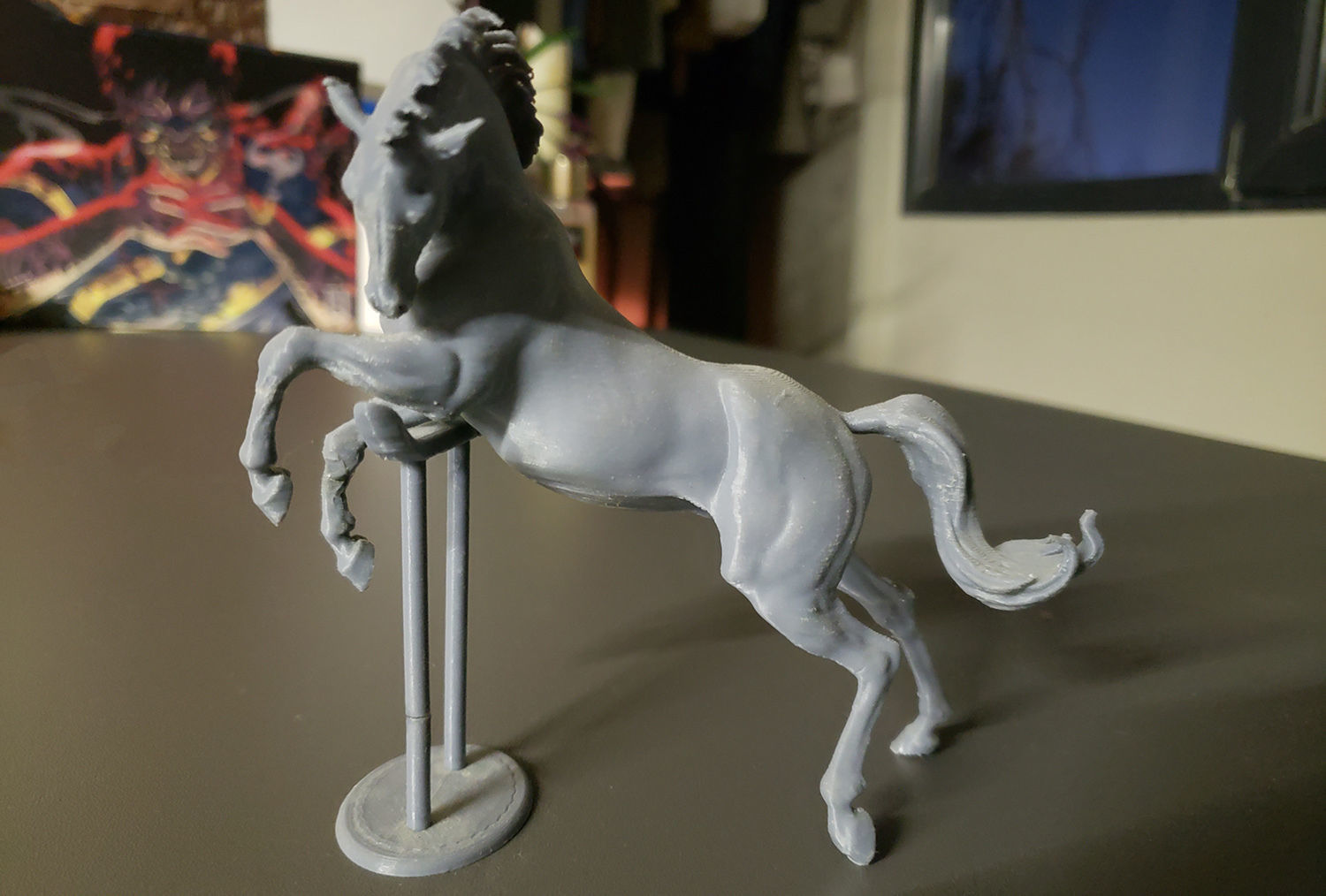 Horse - 3D Sculpting - High Poly  3D print model_5