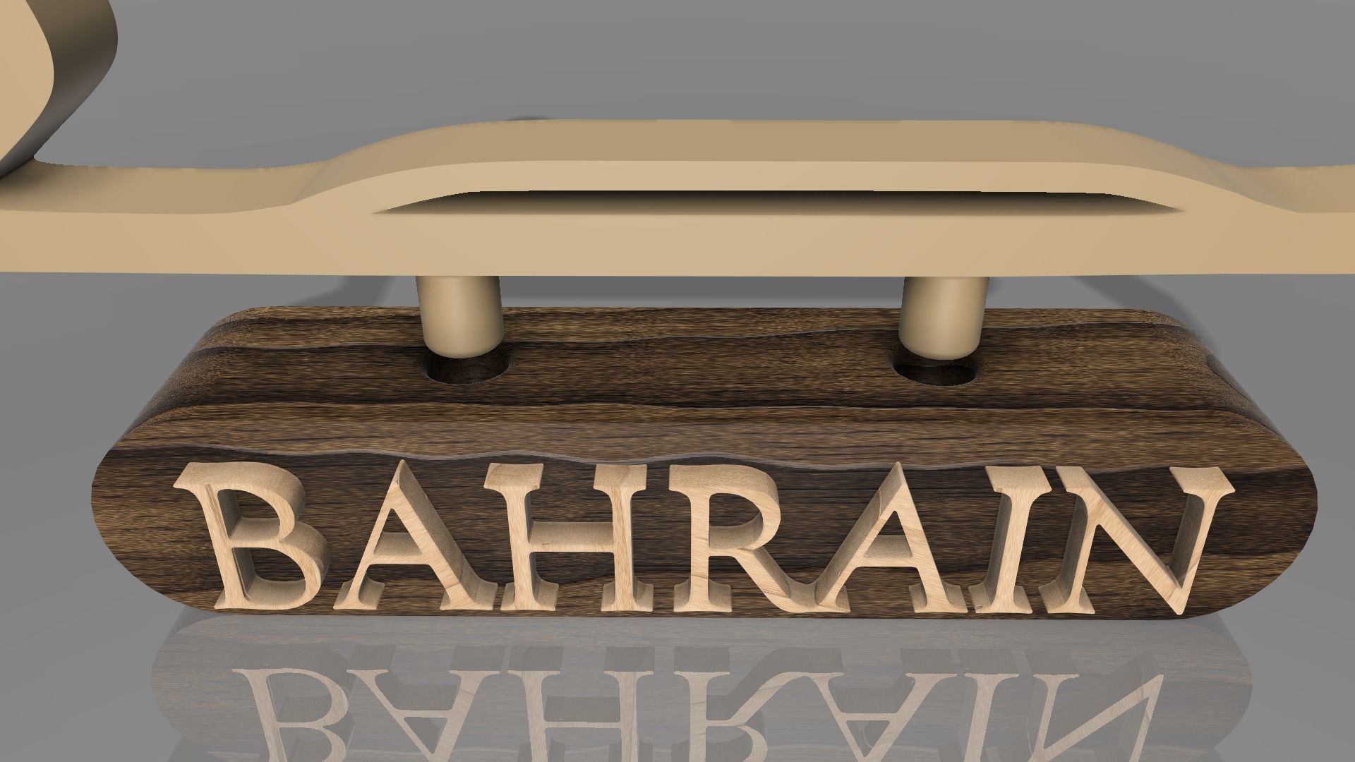 F1 Bahrain Race Track STL OBJ FBX Files 3D Print Fusion 360 3D print model_5