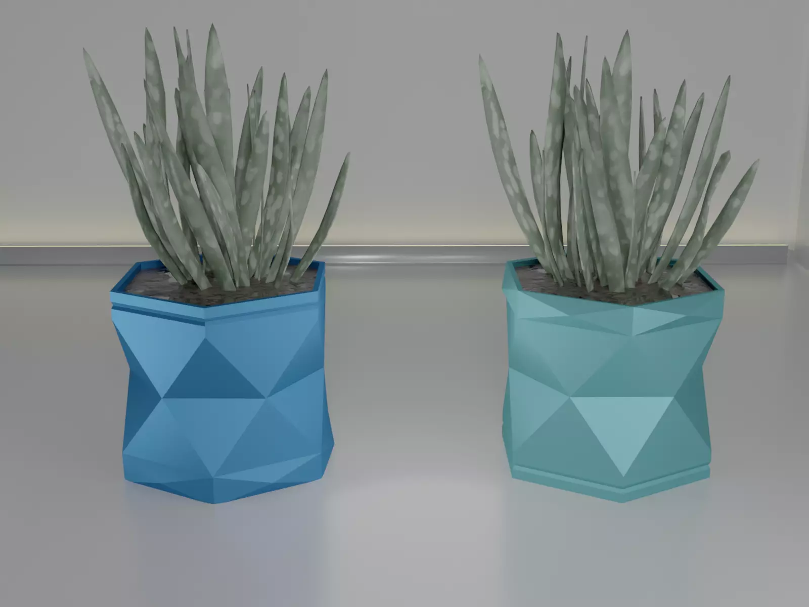 pot plant succulent 16 3D print model_0