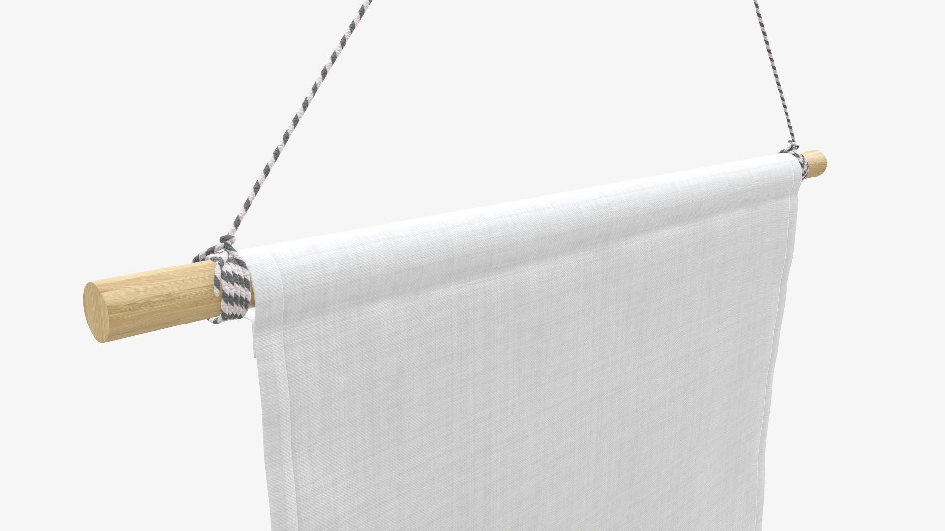 Short wall pennant 3D model_3