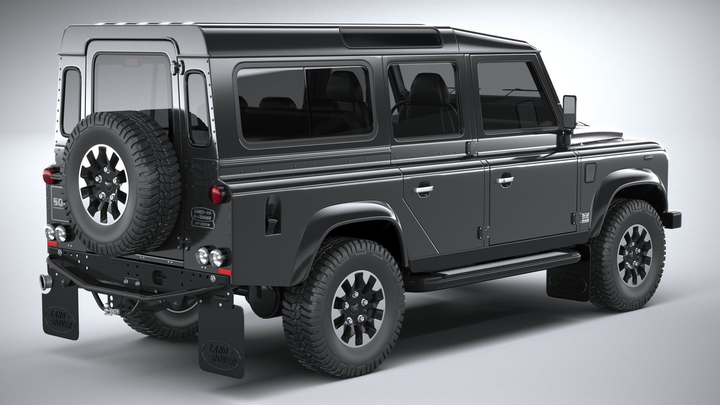 Land Rover Defender Works V8 4-door 2018 3D model_17