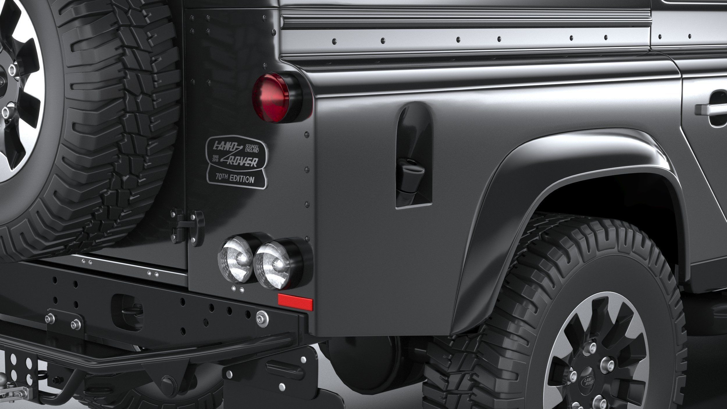 Land Rover Defender Works V8 4-door 2018 3D model_18