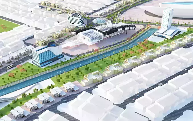 city ksa 3D model