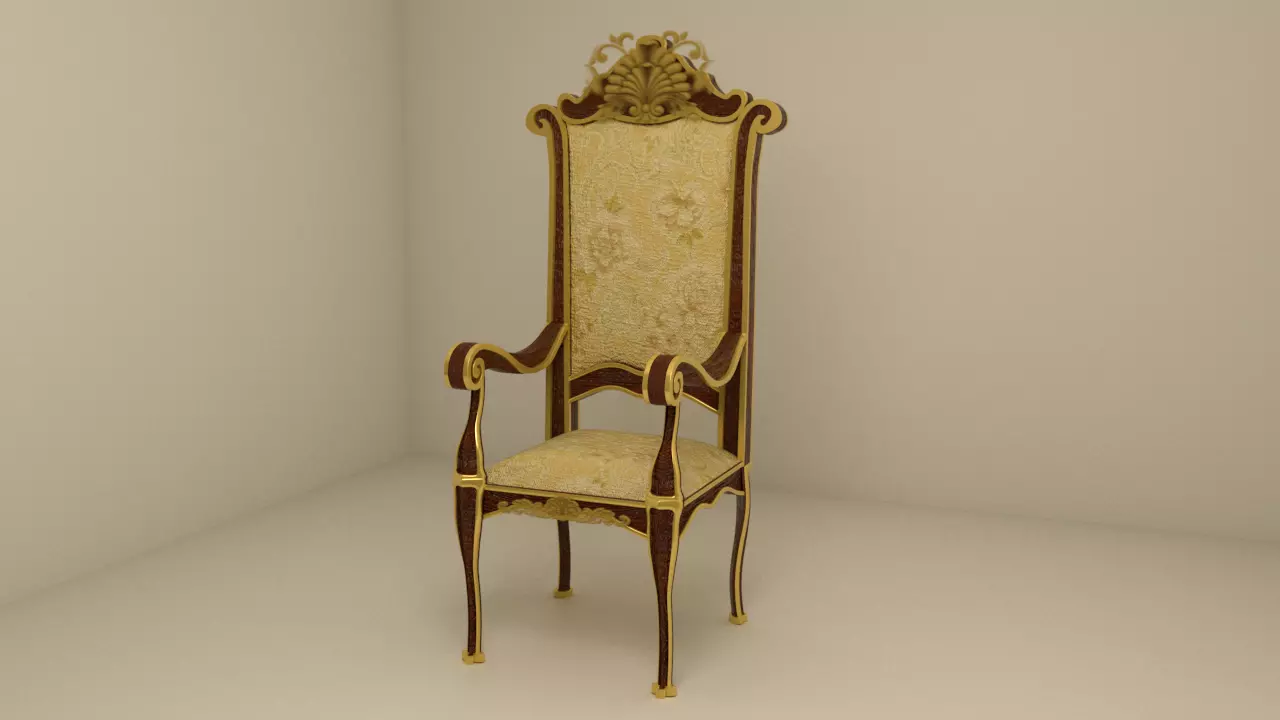 classic chair Free 3D model