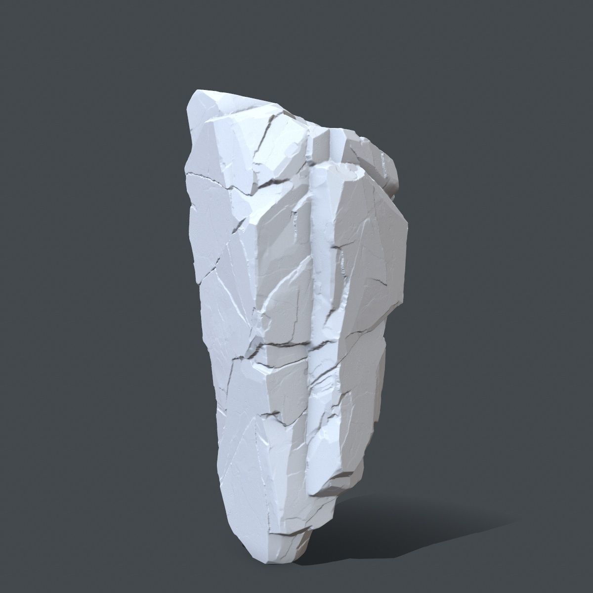 rocks 1 rock 3D print model_4
