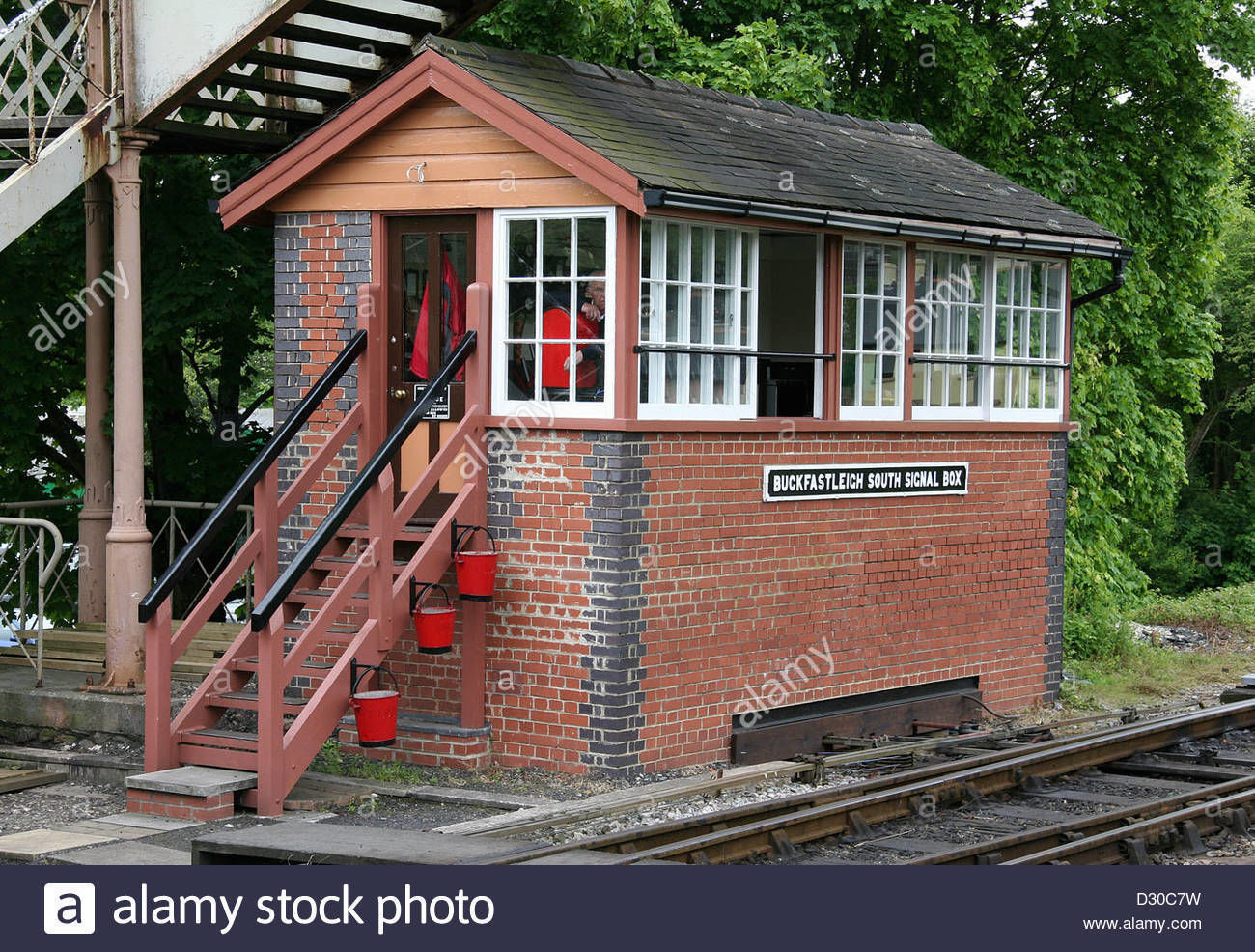 Model Railway Signal Box 3D print model_24