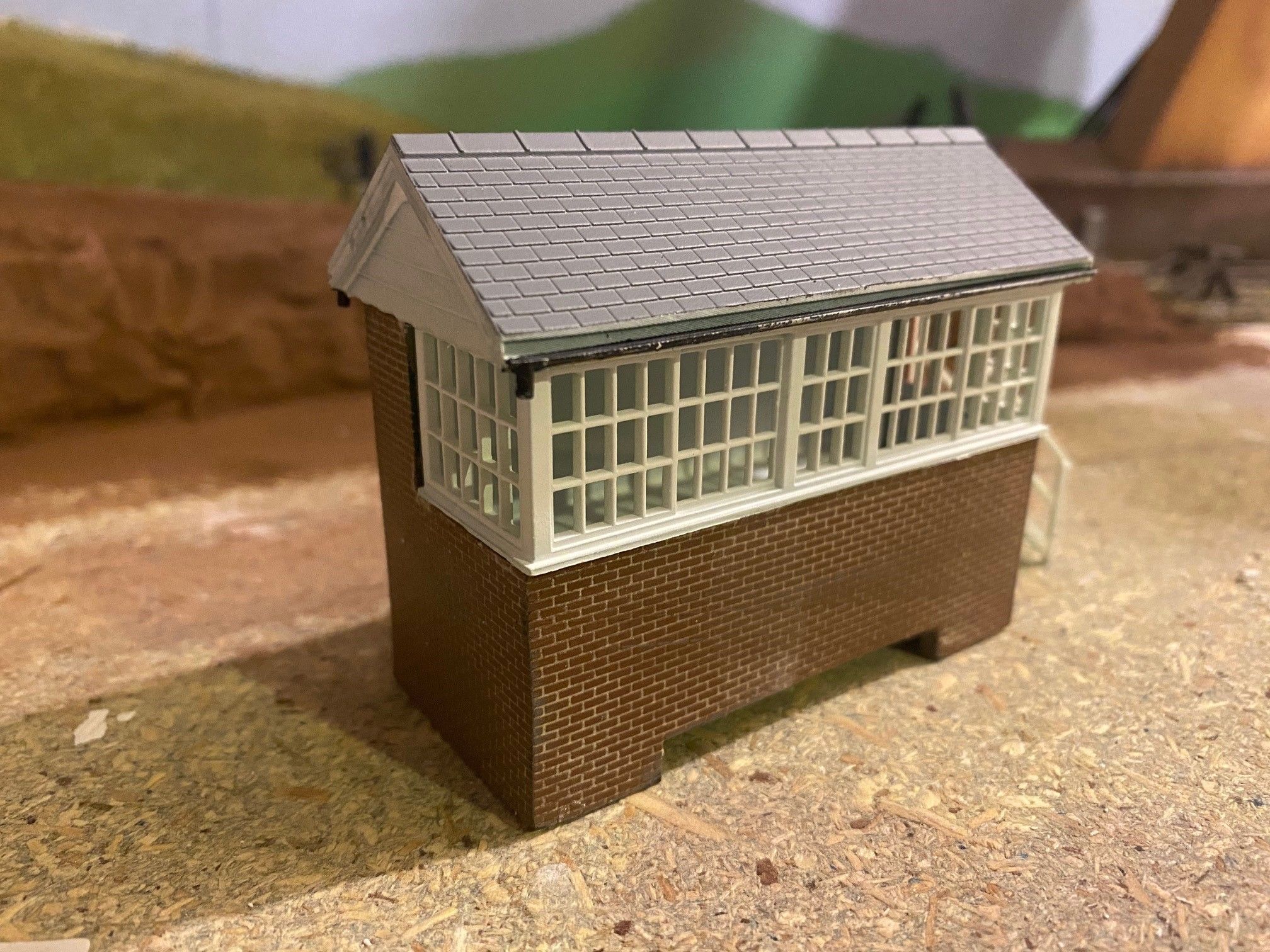 Model Railway Signal Box 3D print model_3