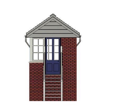 Model Railway Signal Box 3D print model_8