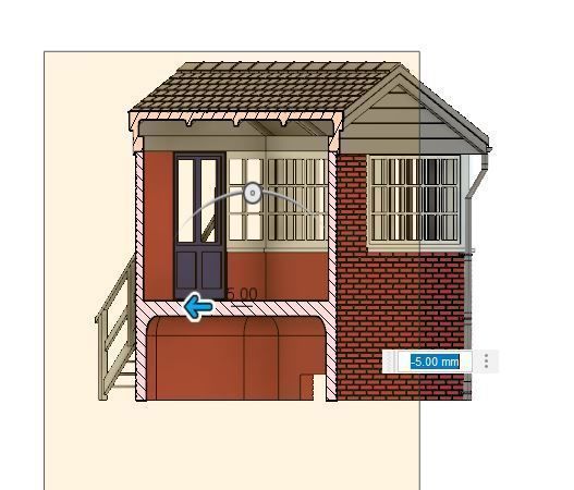 Model Railway Signal Box 3D print model_12