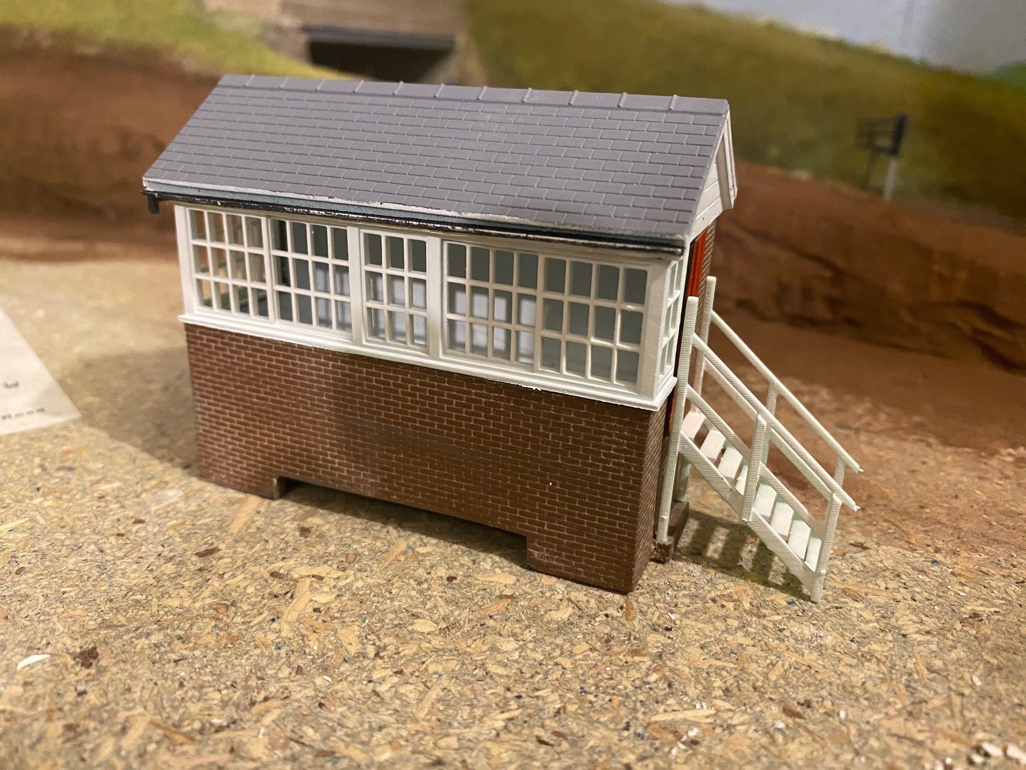 Model Railway Signal Box 3D print model_2