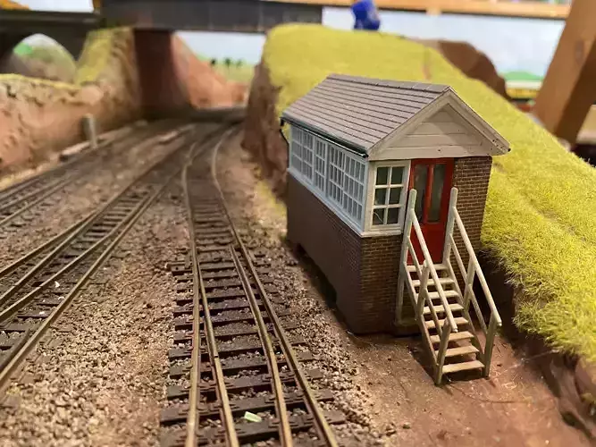 Model Railway Signal Box 3D print model