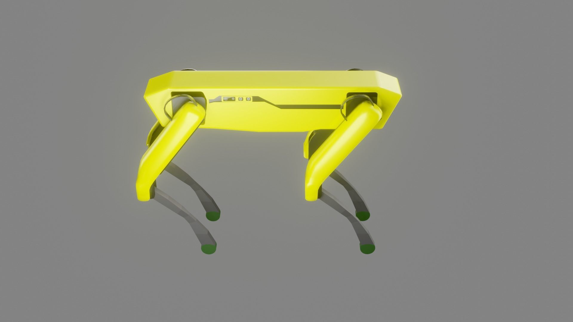 Boston Dynamics Dog - Low Poly PBR- Game Ready Low-poly 3D model_22