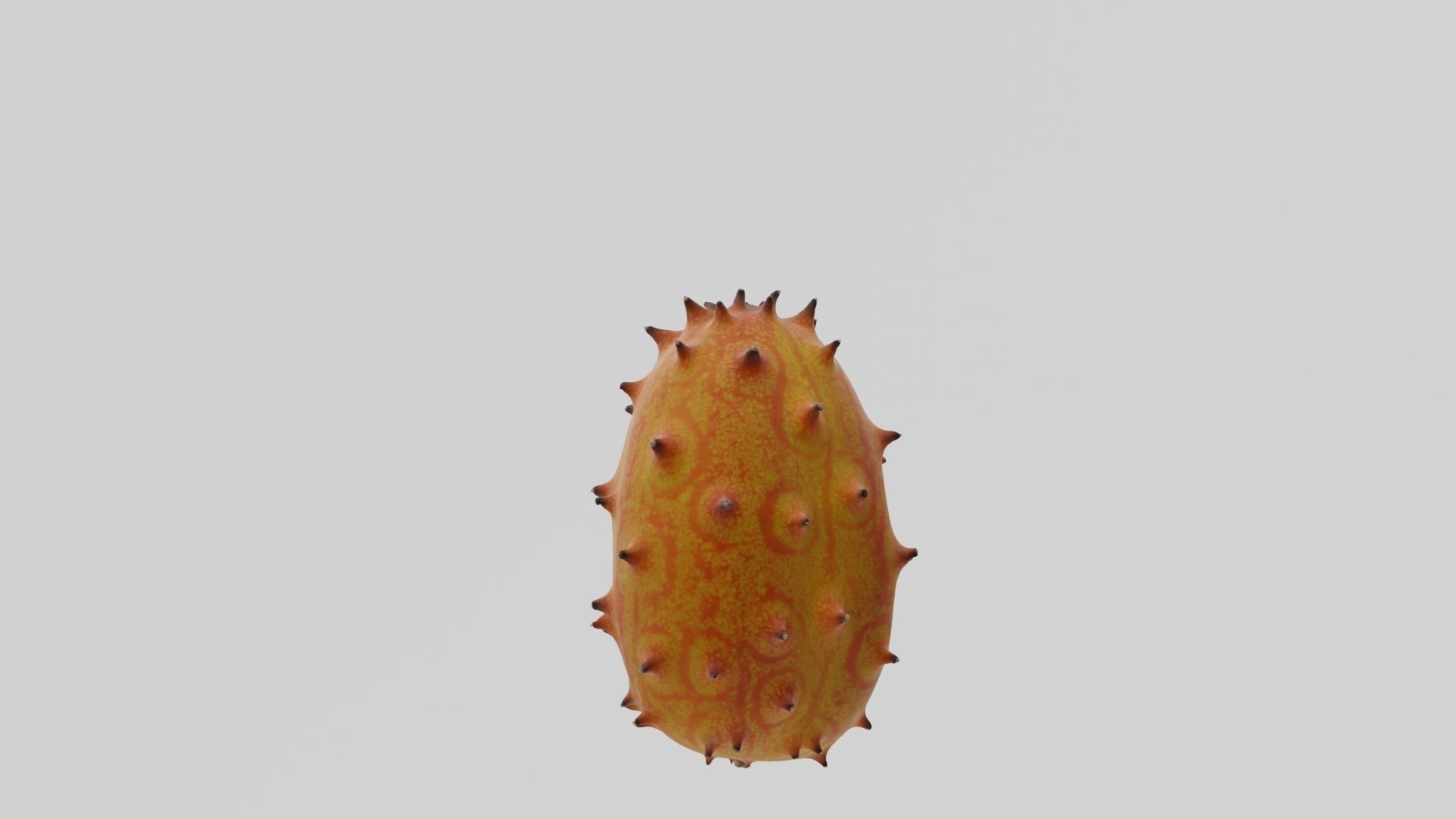 Kiwano cactus 3D model_30