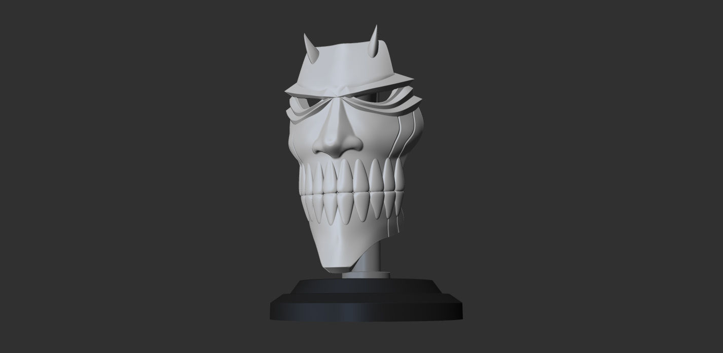 Hollow Mask All Character - Visored Colletions 3D print model 3D print model_2