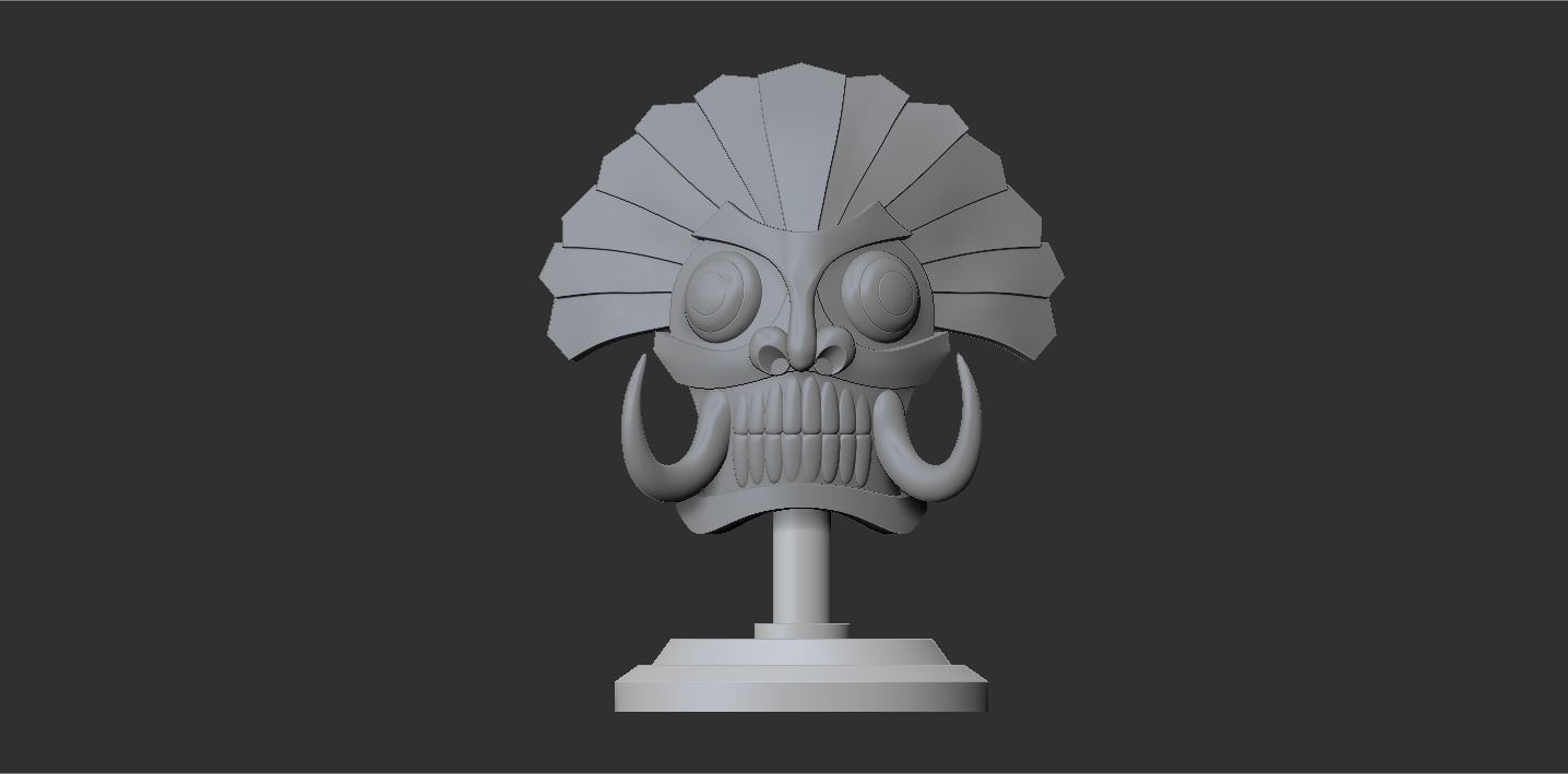 Hollow Mask All Character - Visored Colletions 3D print model 3D print model_5