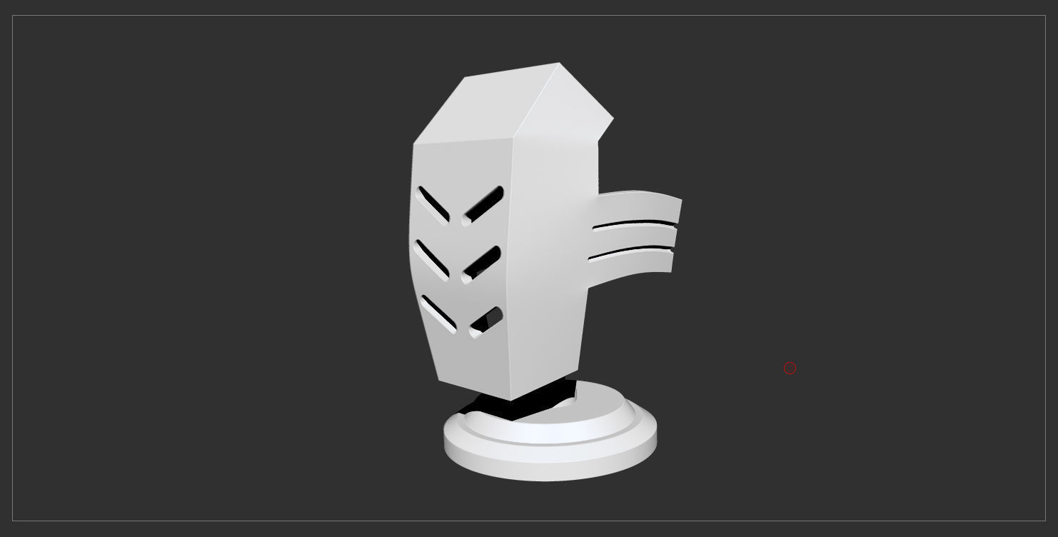 Hollow Mask All Character - Visored Colletions 3D print model 3D print model_8