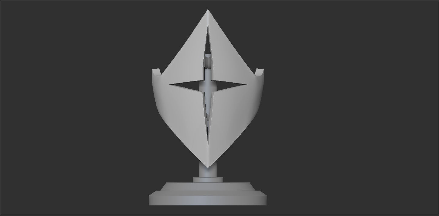 Hollow Mask All Character - Visored Colletions 3D print model 3D print model_11