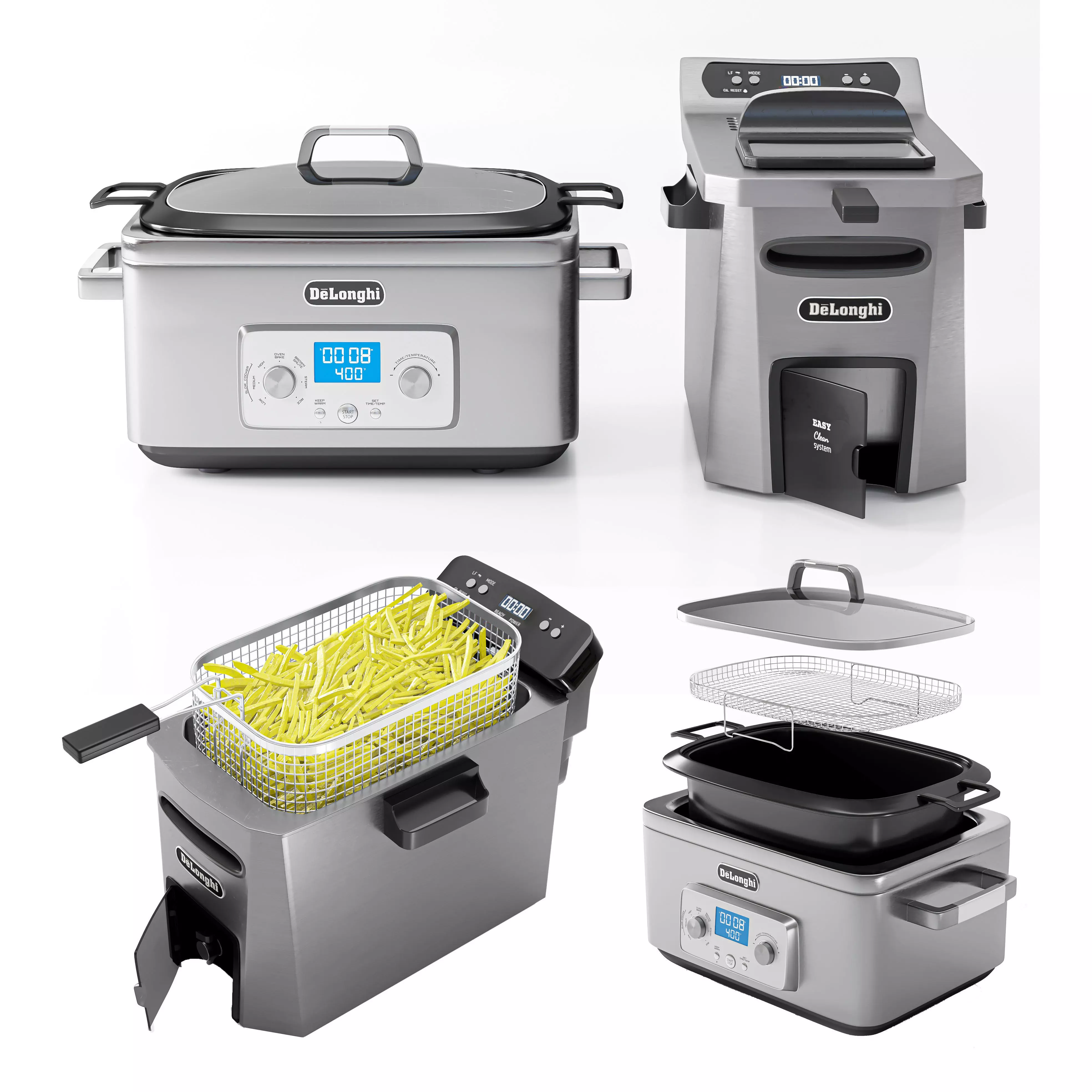 Delonghi electrical appliance set 3 3D model_0