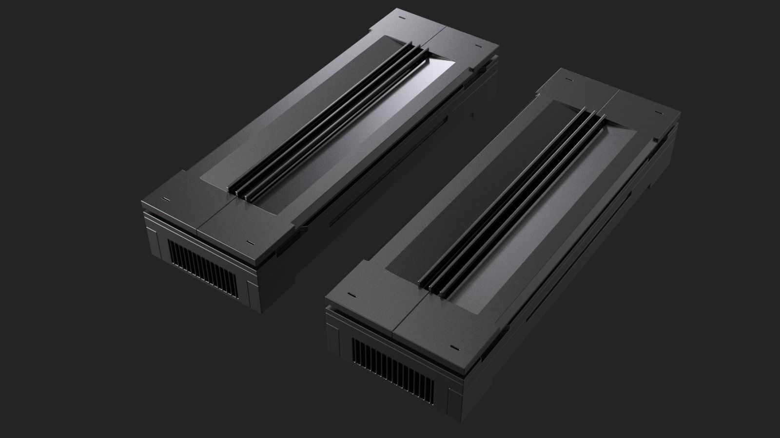 Sci-Fi Panels Kit-Bash 3D model_22