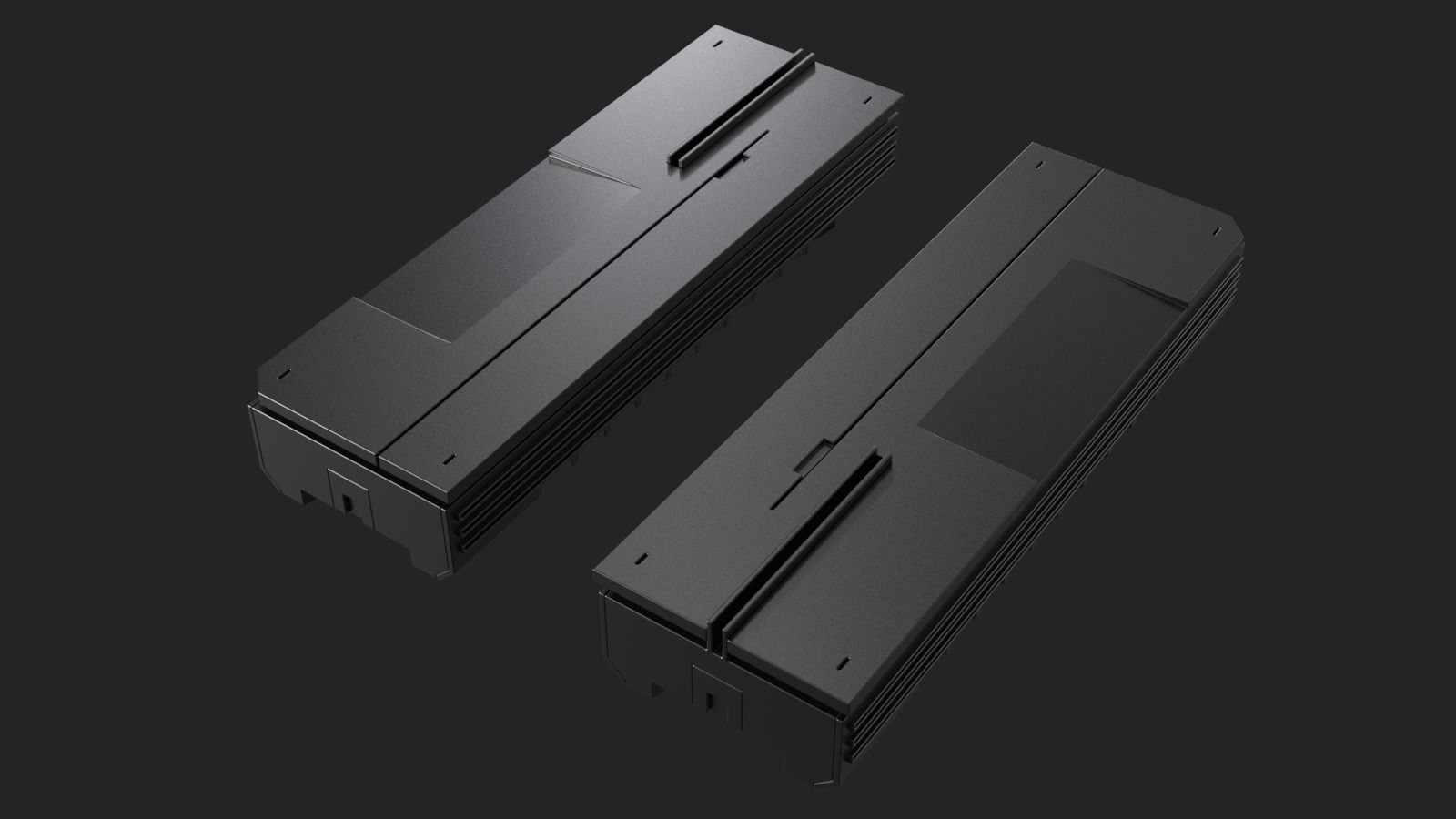 Sci-Fi Panels Kit-Bash 3D model_18