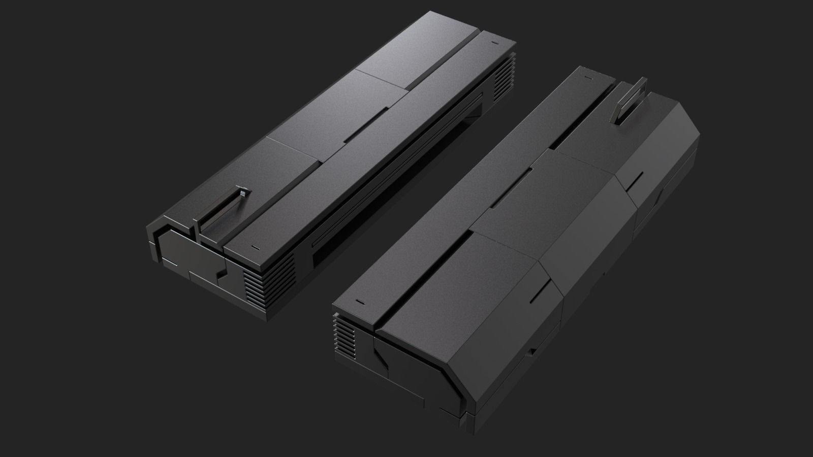 Sci-Fi Panels Kit-Bash 3D model_21