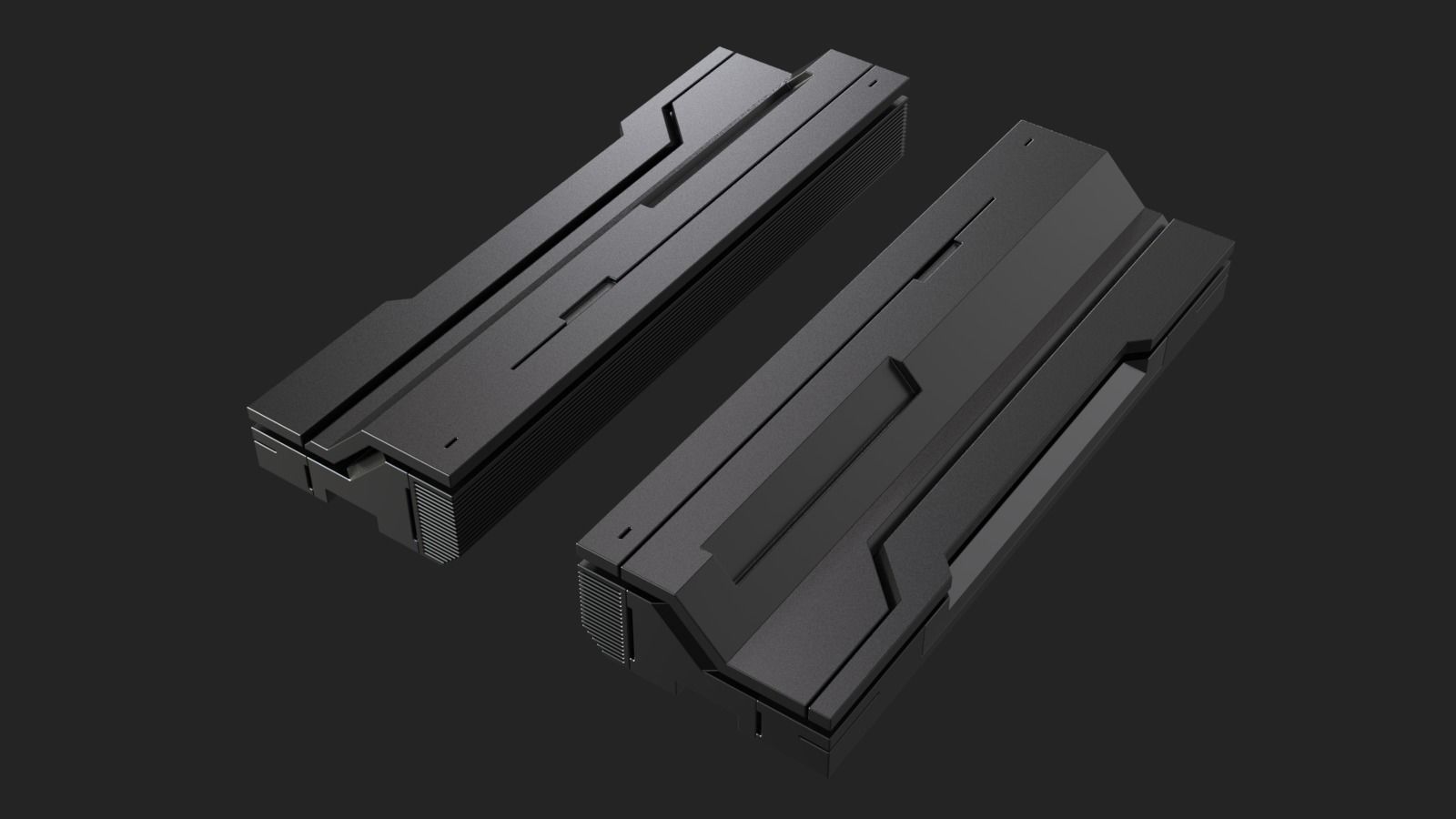 Sci-Fi Panels Kit-Bash 3D model_20