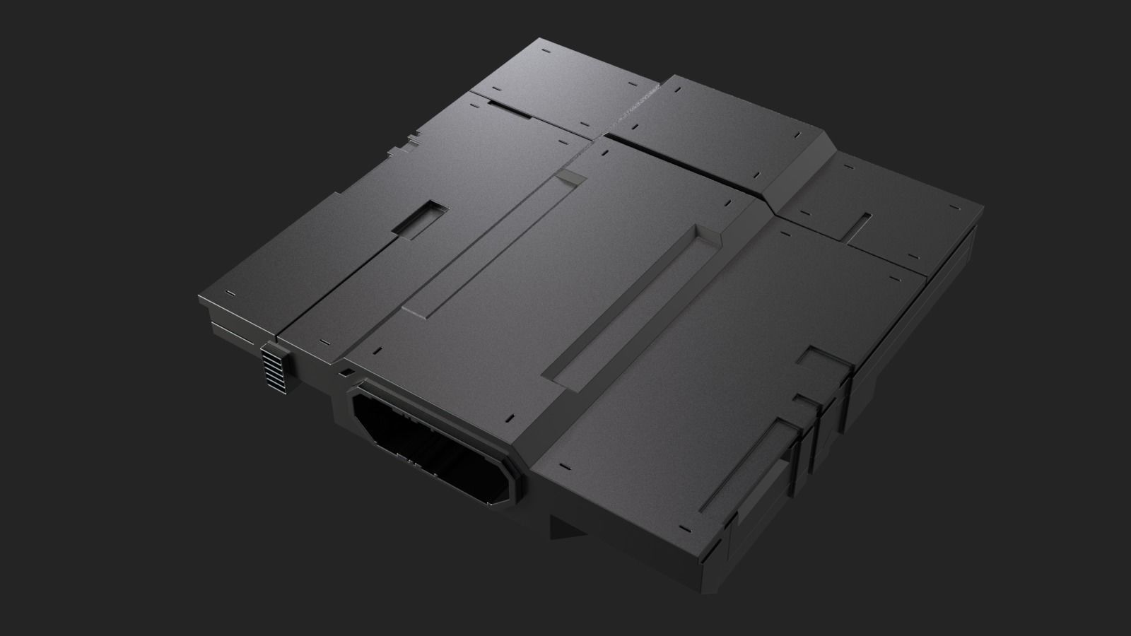 Sci-Fi Panels Kit-Bash 3D model_15
