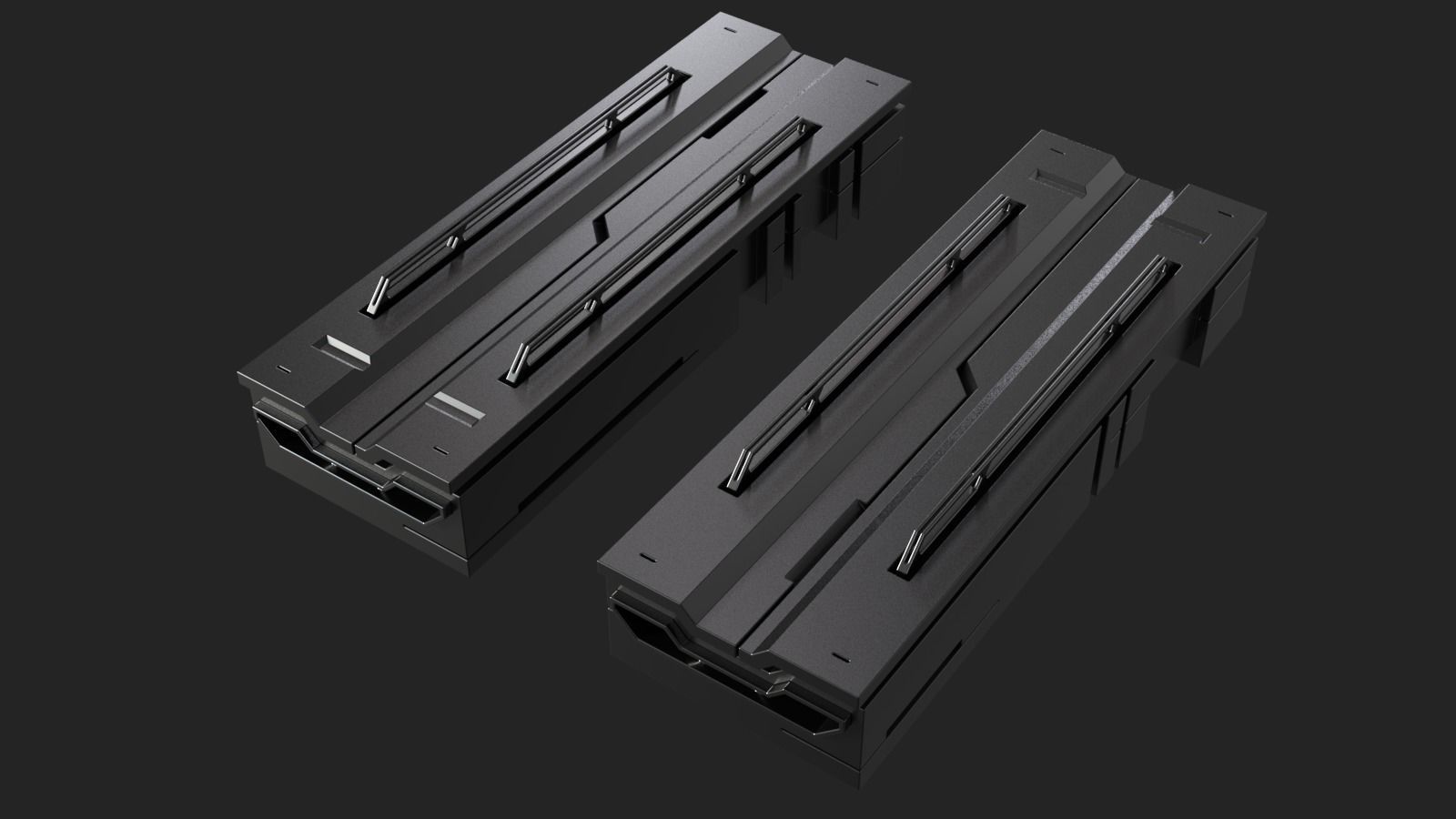 Sci-Fi Panels Kit-Bash 3D model_19