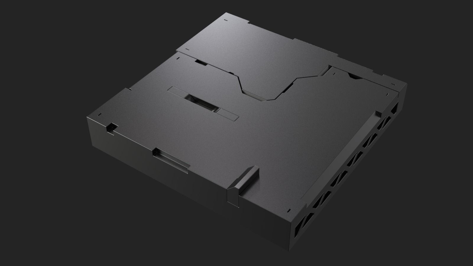 Sci-Fi Panels Kit-Bash 3D model_9