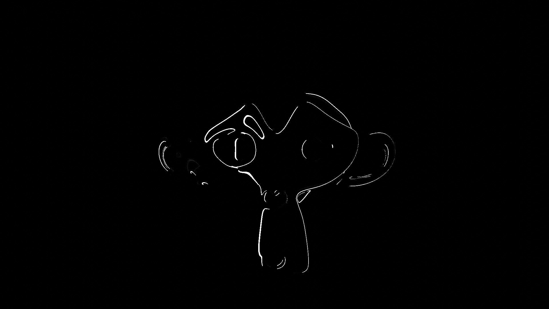 The Star Wars Lightning Effect - made in Blender Low-poly 3D model_2