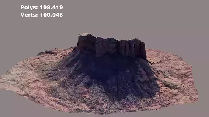Arizona Rocks Model Collection Photogrammetry 3D model