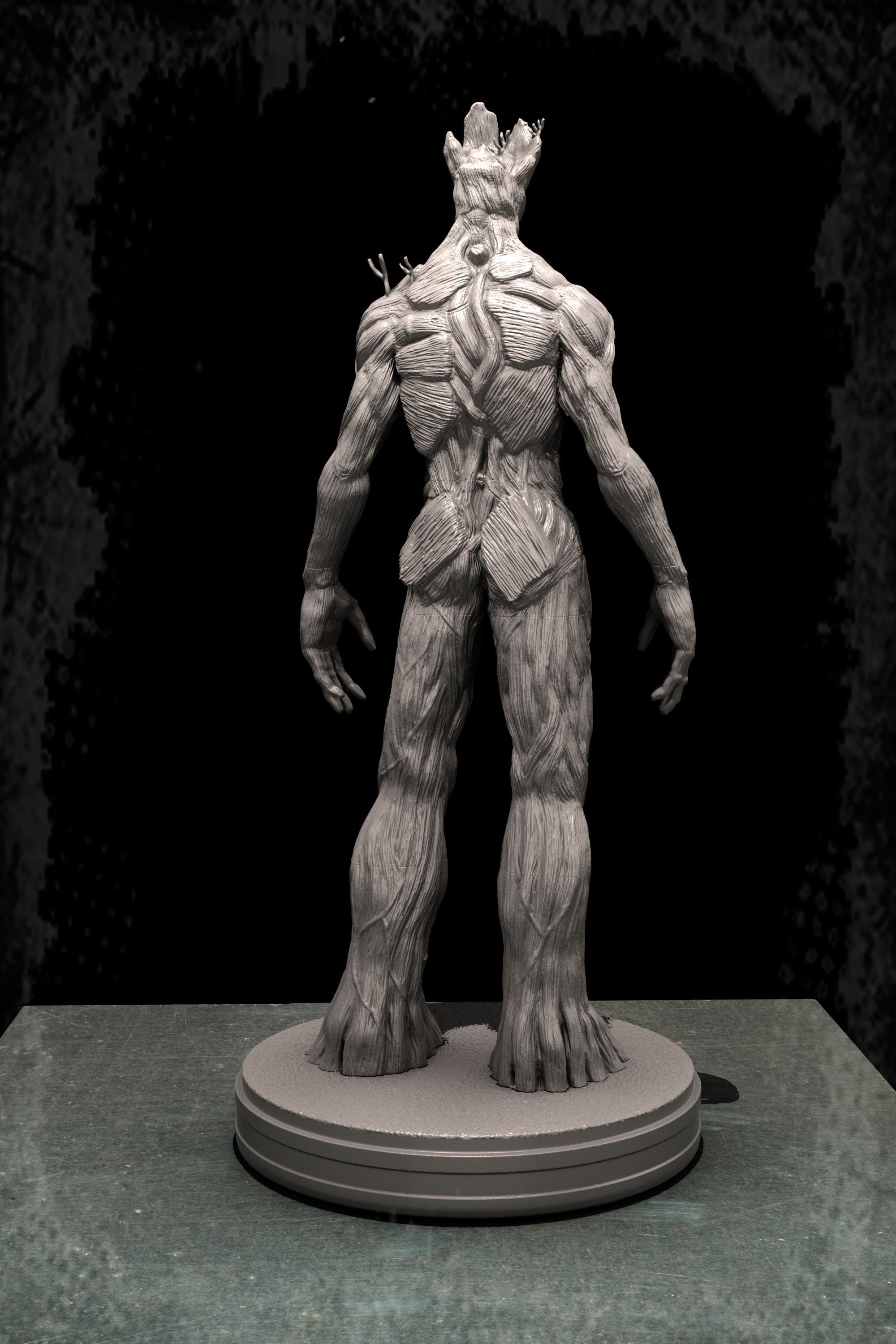 Groot printable 3D print model_4