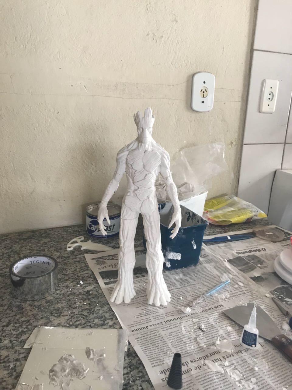 Groot printable 3D print model_5