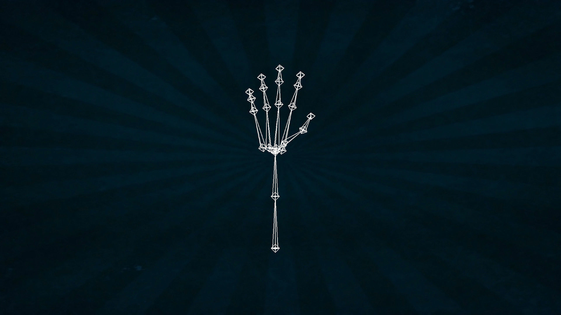 HAND-025 Rigged Baby Hand 3D model_7