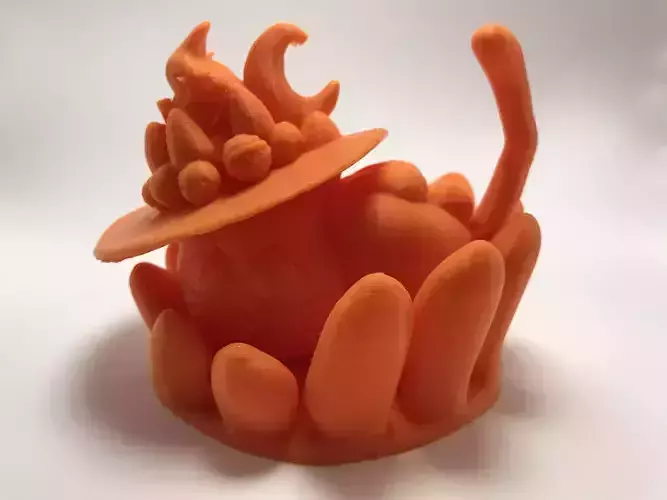 Choco Cream Cat Tart and ZBrush Timelapse