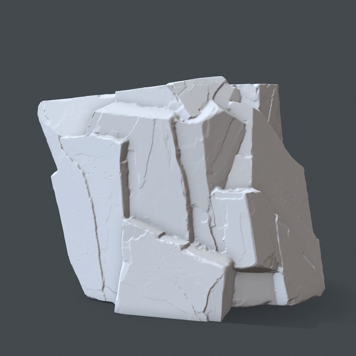 rock 7 3D print model_1