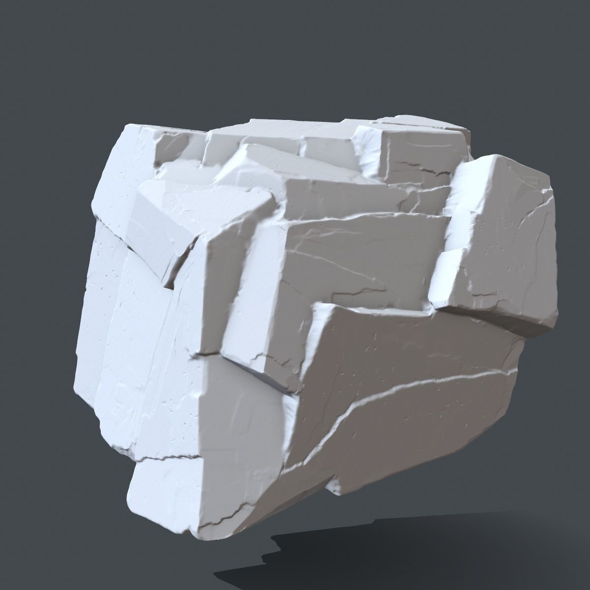 rock 7 3D print model_8