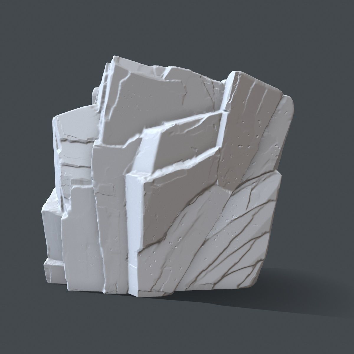 rock 7 3D print model_4