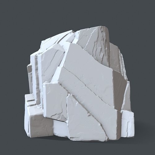 rock 7 3D print model