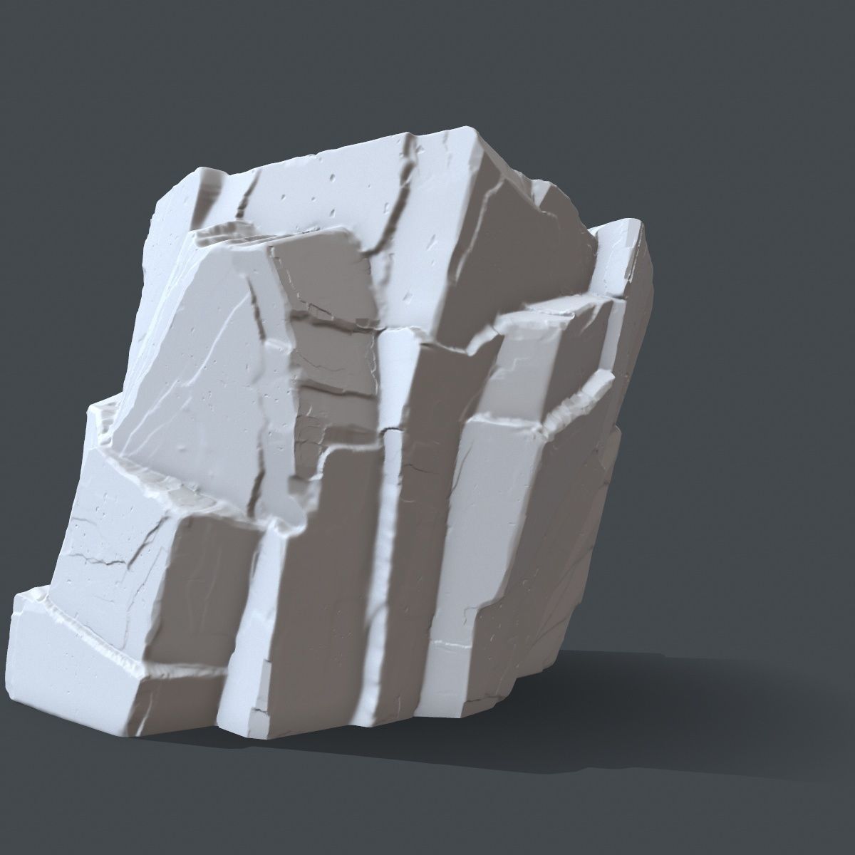 rock 7 3D print model_5