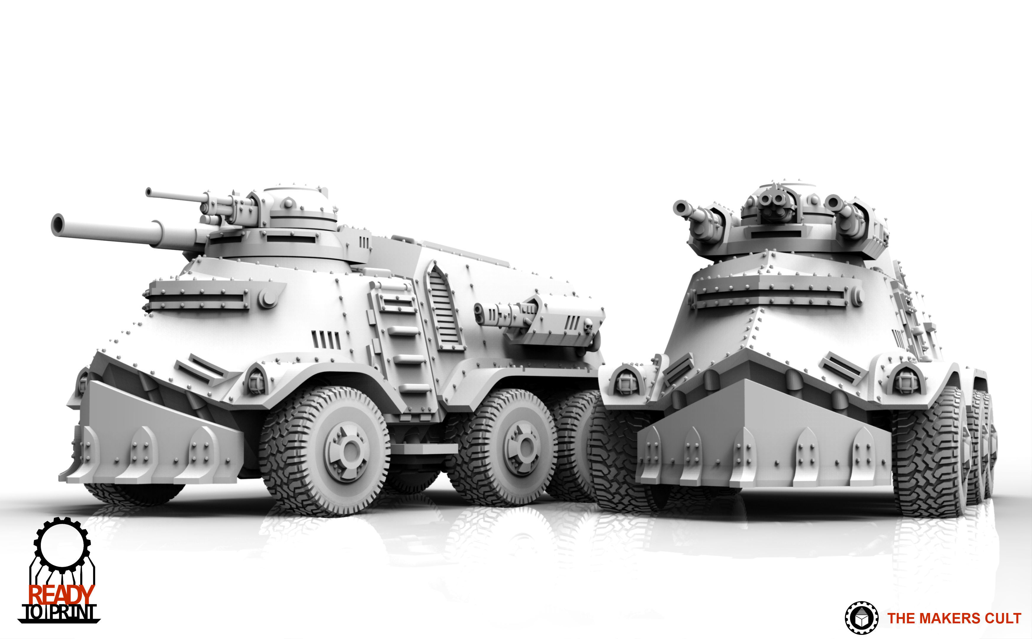 Feudal Guard - Elite Transport Vehicle 3D print model_13