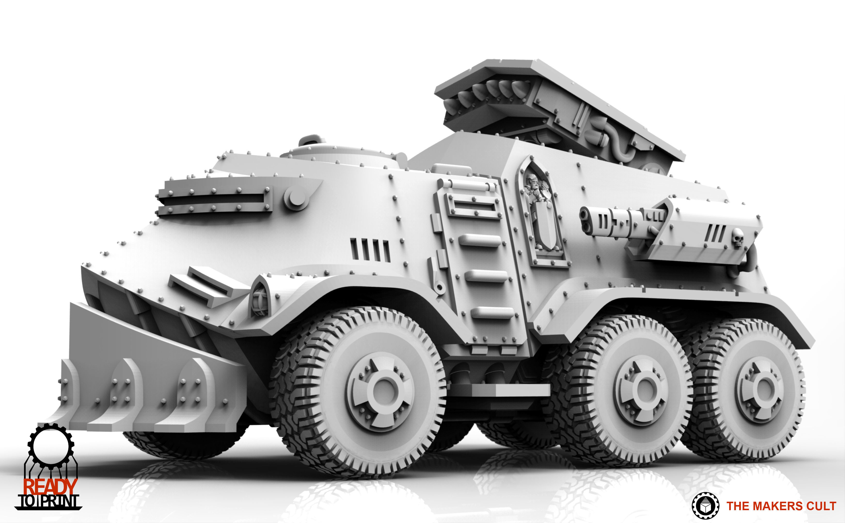 Feudal Guard - Elite Transport Vehicle 3D print model_9