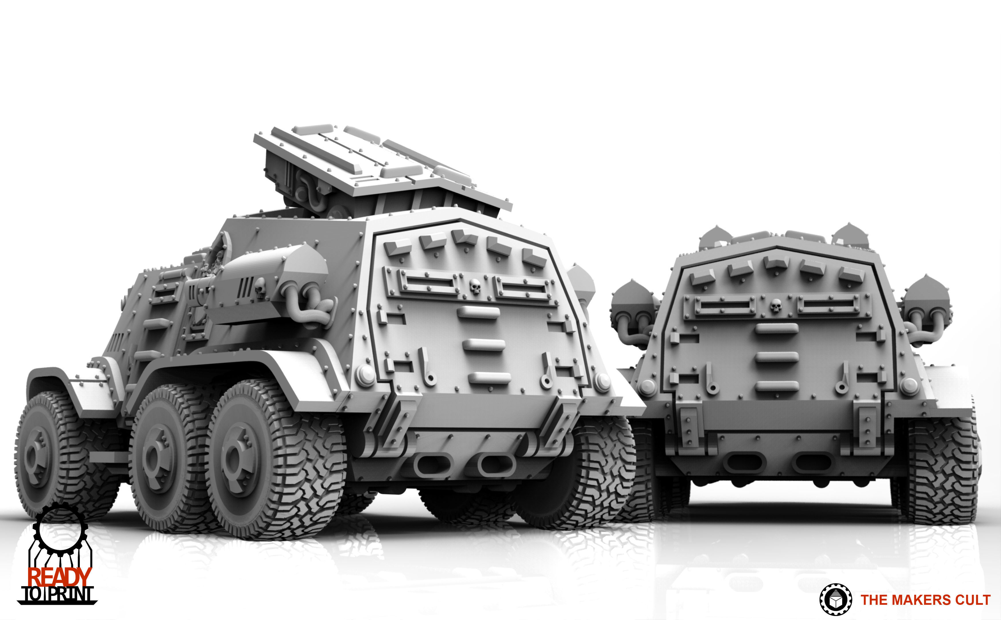 Feudal Guard - Elite Transport Vehicle 3D print model_14